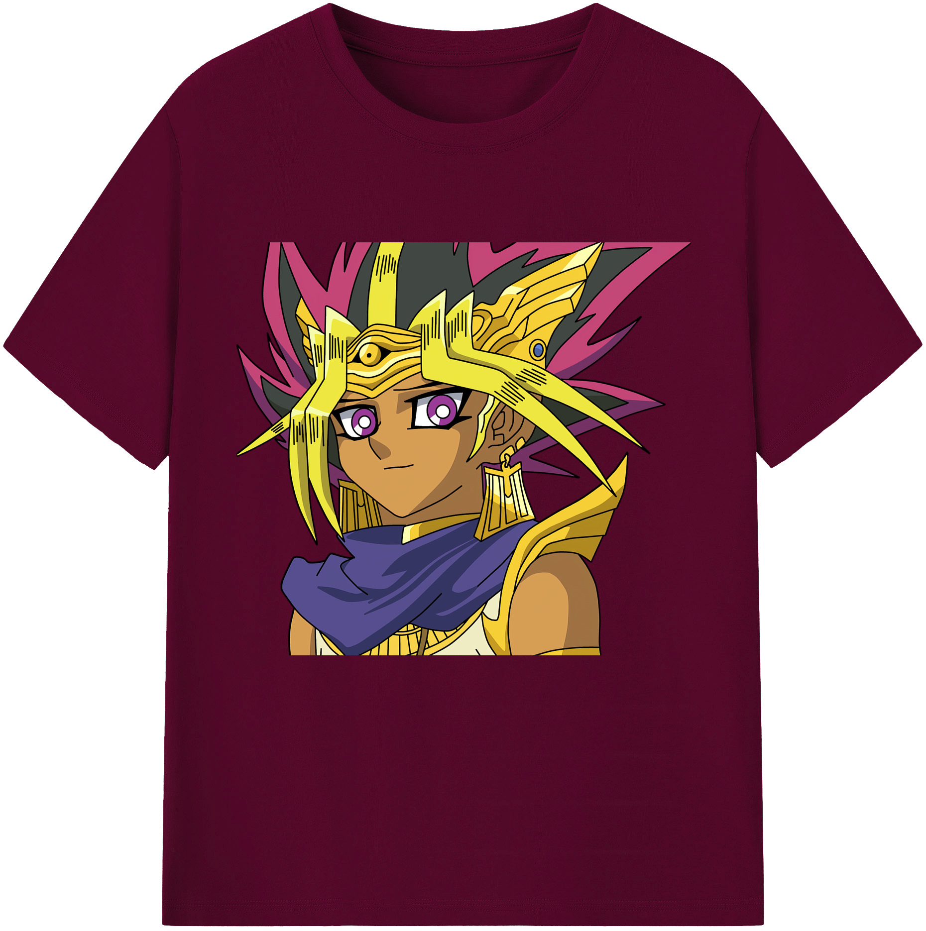（画像用） 遊☆戯☆王 Yu-Gi-Oh! レディースカジュアルプリントTシャツ（綿100％）